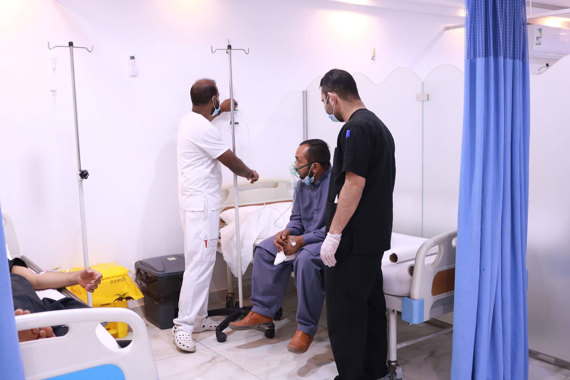 during treatments, doctors, equipment's and ambiance Inside the Healthcare Polyclinic